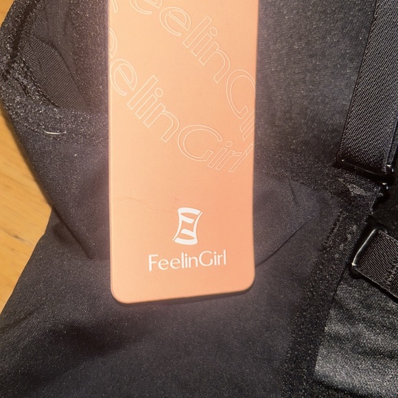 Feeling Girl tummy control slimming thong bodysuit w/ built-in padded bra - Picture 7 of 8